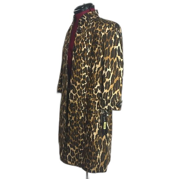 Kasper Skirt Suit Women's Size 4P Leopard Print 2-Piece Set Skirt & Blazer NWT - Picture 3 of 9